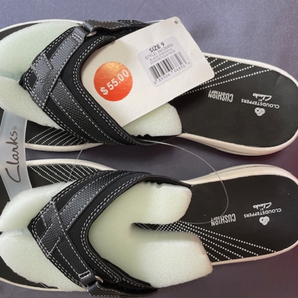 Clarks Sandals: Cloudsteppers Breeze Sea H - NWT Size:9M